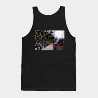 Montreal, Quebec, Canada - Christmas Holidays on Mc Gill. Tank Top